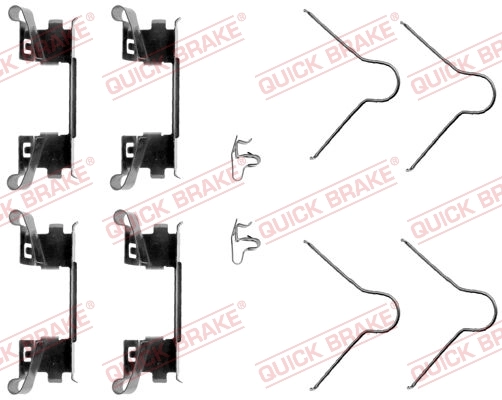 Accessory Kit, disc brake pad